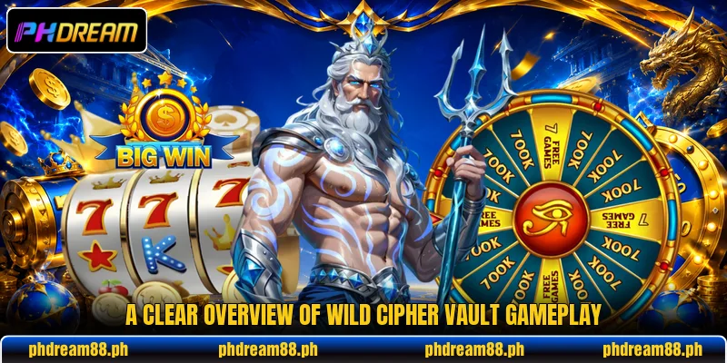 A clear overview of Wild Cipher Vault gameplay
