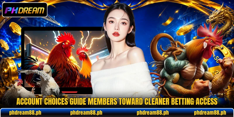 Account choices guide members toward cleaner betting access Account choices guide members toward cleaner betting access