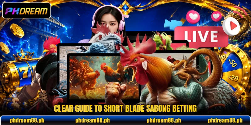 Clear guide to Short Blade Sabong betting Clear guide to Short Blade Sabong betting