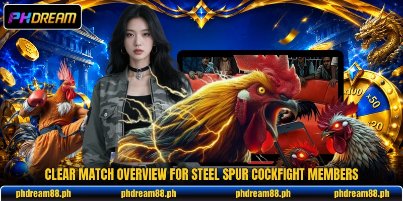 Clear match overview for Steel Spur Cockfight members