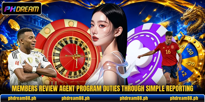 Members review Agent Program duties through simple reporting