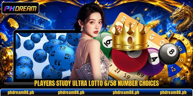 Players study Ultra Lotto 6/58 number choices