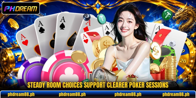 Steady room choices support clearer poker sessions Steady room choices support clearer poker sessions