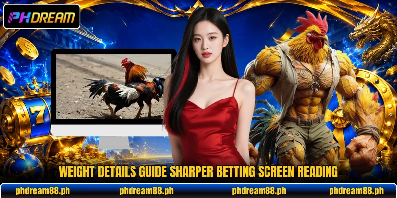 Weight details guide sharper betting screen reading